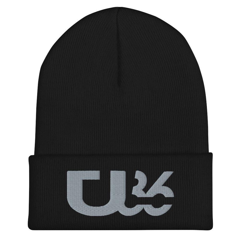 U36 Black/Grey BEANIE