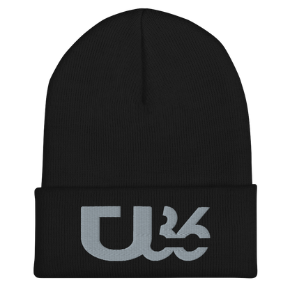 U36 Black/Grey BEANIE