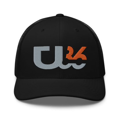 U36 Black/Grey/Orange HAT