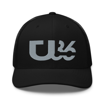 U36 Black/Grey HAT