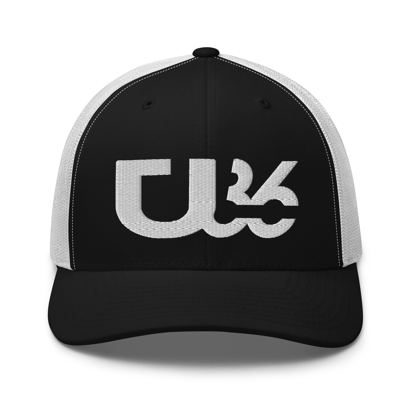 U36 White/Black/White HAT