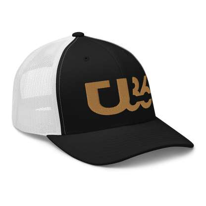 U36 White/Black/Old Gold HAT