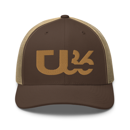 U36 Khaki/Brown/Old Gold HAT