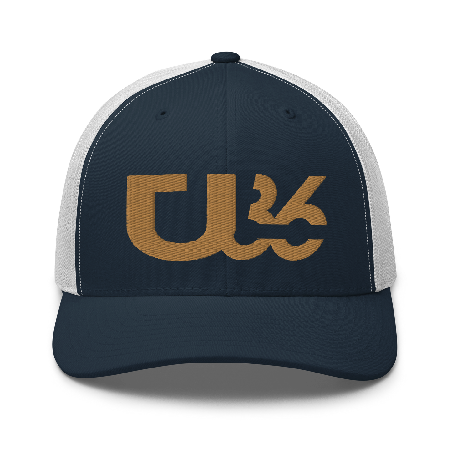 U36 White/Navy/Old Gold HAT