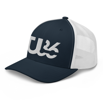 U36 White/Navy/White HAT