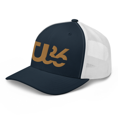 U36 White/Navy/Old Gold HAT