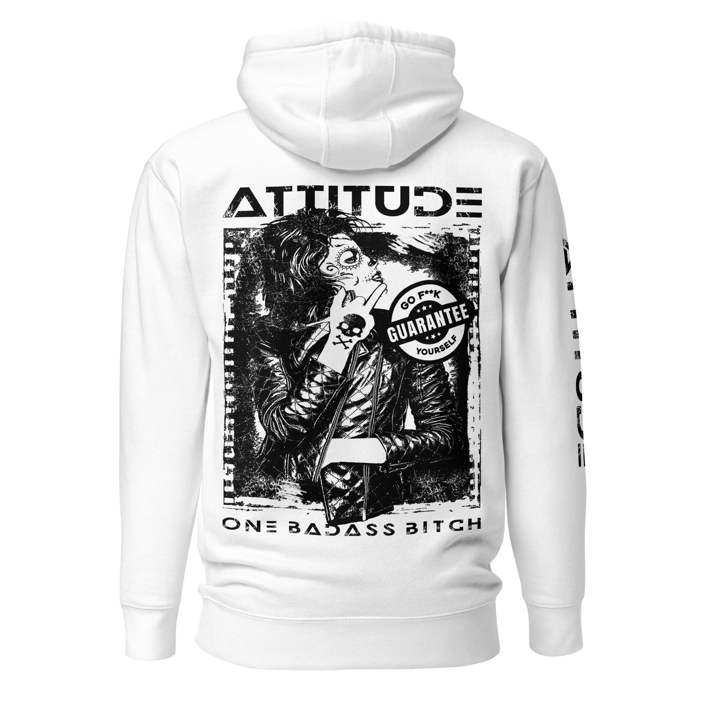 One Badass Bitch ATTITUDE HOODIE