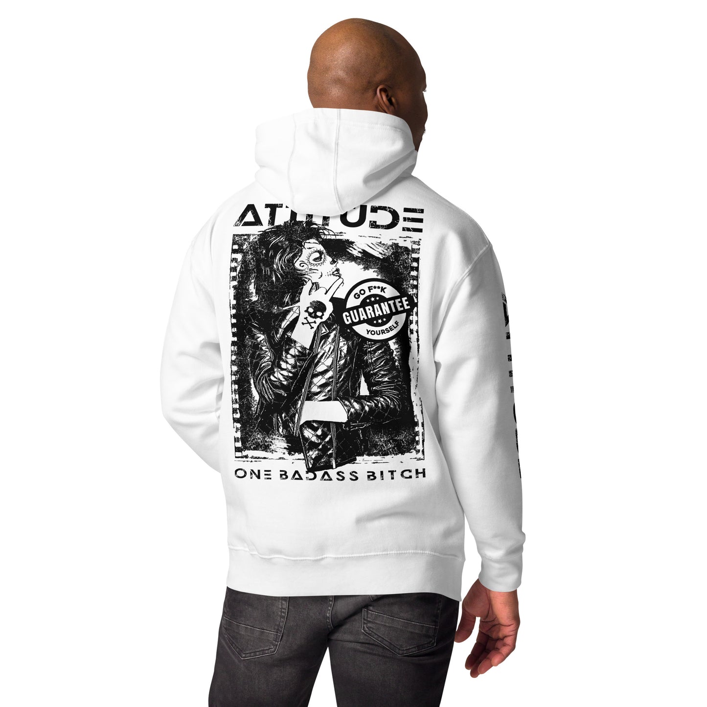 One Badass Bitch ATTITUDE HOODIE