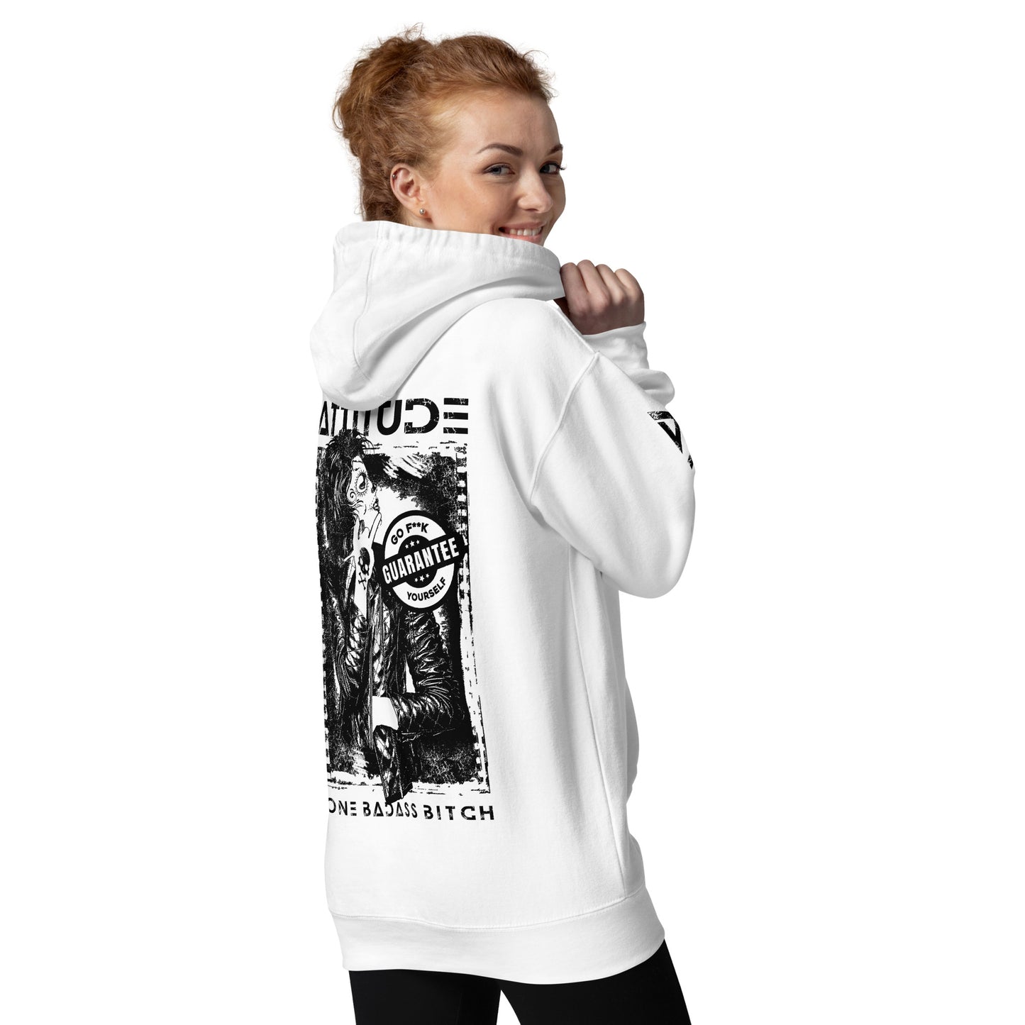 One Badass Bitch ATTITUDE HOODIE